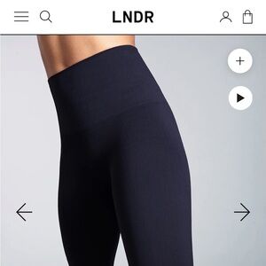 LNDR chisel 7/8 tights size small